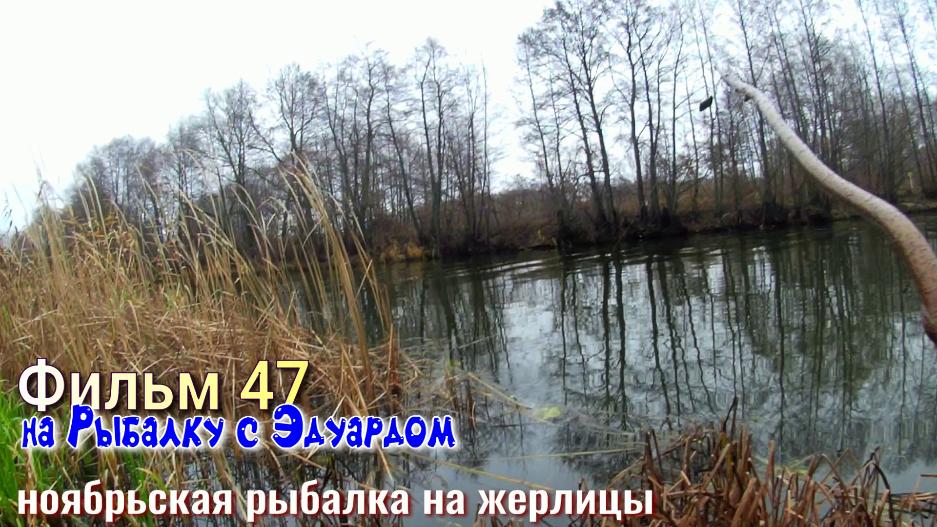 На Рыбалку с Эдуардом ВИДЕО - 47. Ноябрьская Рыбалка на Жерлицы. смотреть онлайн