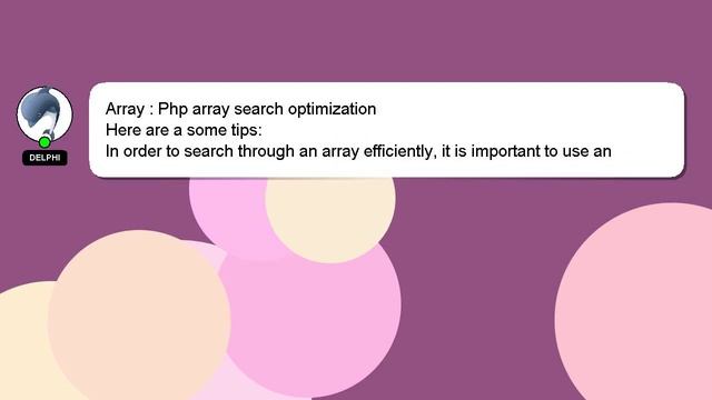 Array : Php array search optimization смотреть онлайн