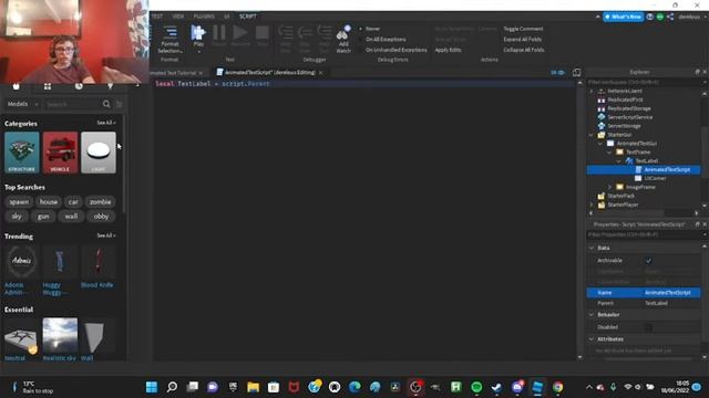 HOW TO MAKE ANIMATED TEXT!!!(Roblox Studio Tutorial) смотреть онлайн