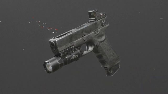 Glock 18C Showcase | Low-mid poly model and procedural material in Blender 4.0 AgX (Loop in 4K) смотреть онлайн