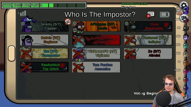 Among Us: Town of Us w/ Proxy Chat | 4.28.2023 смотреть онлайн