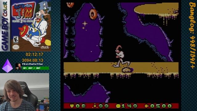 Earthworm Jim: Menace 2 The Galaxy (GBC) - Full Playthrough смотреть онлайн