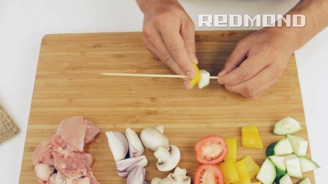Szaszłyk z kurczaka - Multicooker REDMOND M20 смотреть онлайн