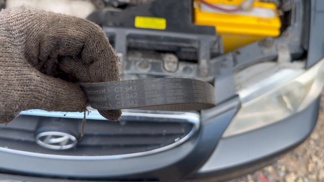 Поменял ремень грм на автомобиле хендай акцент смотреть онлайн