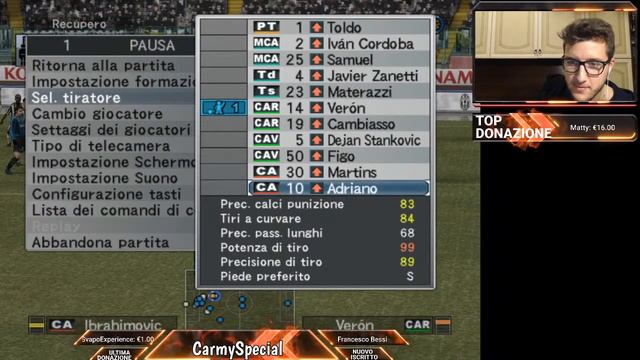 PES 5 GAMEPLAY NEL 2020?!? LA QUARANTENA FA MALE... Ecco la vecchia SERIE A! смотреть онлайн