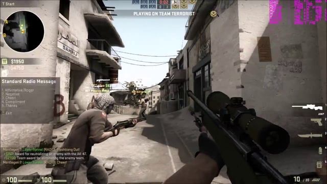 CS:GO On Intel i5 4460 + AMD Radeon 7750 смотреть онлайн
