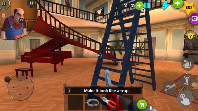 Scary Stranger 3D - Gameplay Walkthrough Part 5 Upside Down Level (Android, iOS) смотреть онлайн