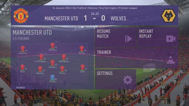 FIFA 23 B.Fernandes Volley смотреть онлайн