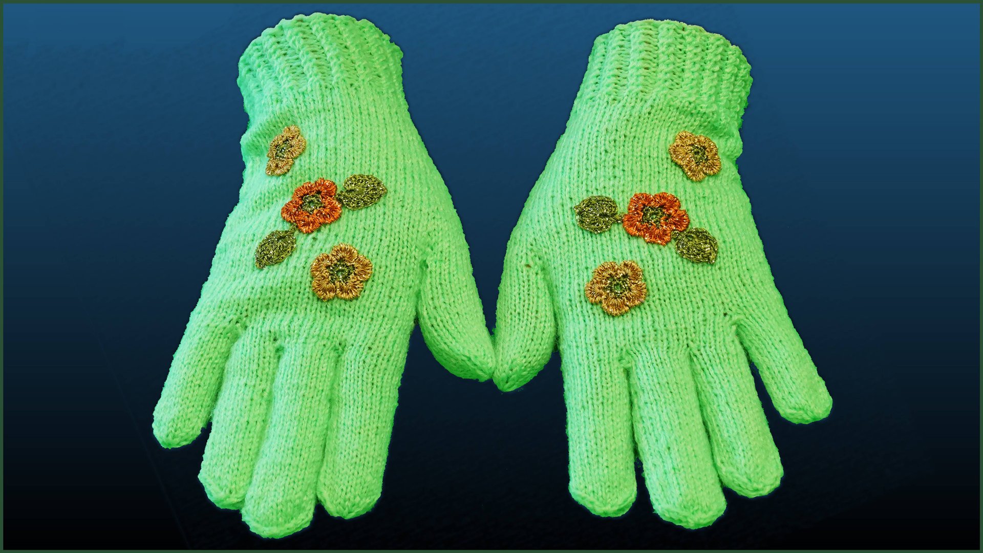 Как вязать перчатки. Перчатки спицами. Часть 1. смотреть онлайн