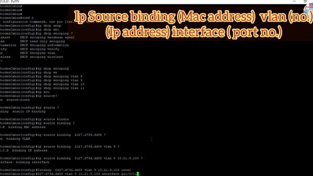 how to bind ip with mac address in cisco switch | Mac Address Bind With Ip Address (Live) смотреть онлайн