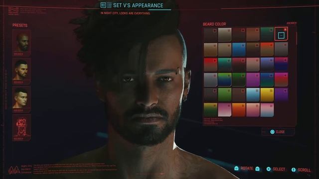 Cyberpunk 2077 - Character Creation - Rockstar Nomad V (Male) смотреть онлайн