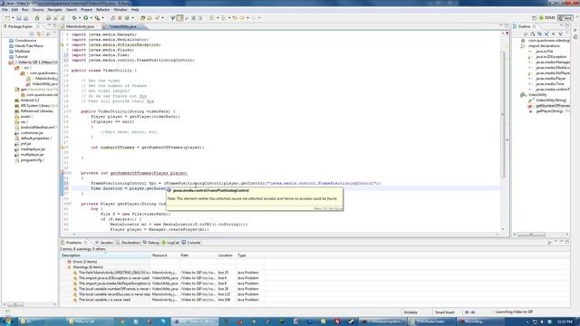 VideoToGIF - Android App From Scratch - #5 - Import Jars & Working with JMF смотреть онлайн