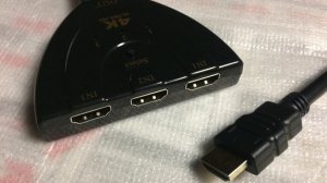 Как подключить три компьютера к монитору или ТВ -  трехпортовый HDMI переключатель BESIUNI 4K