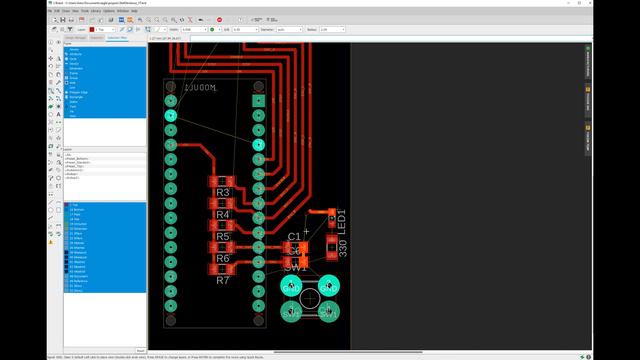 Projektujemy Płytkę PCB w Programie Eagle Cad смотреть онлайн