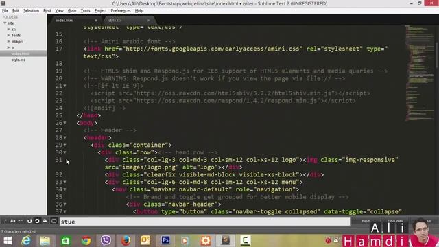 37 Bootstrap - Responsive Web Design - Media Query - Students Projects تصميم الويب المتجاوب смотреть онлайн