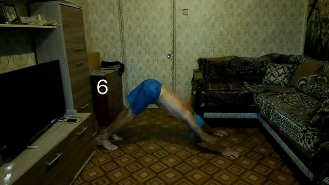 Комплекс 6х20+, 22 отжимания на канатах, 22 Burpee и Флаг дракона 22 секунды смотреть онлайн