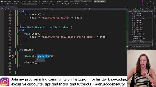 Расширенное наследование и полиморфизм - пример с массивом объектов