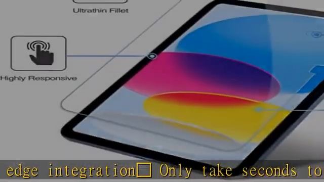 ProCase 2 Pack iPad 10.9 10th Generation 2022 Screen Protector A2696/A2757/A2777, Tempered Glass Fi смотреть онлайн