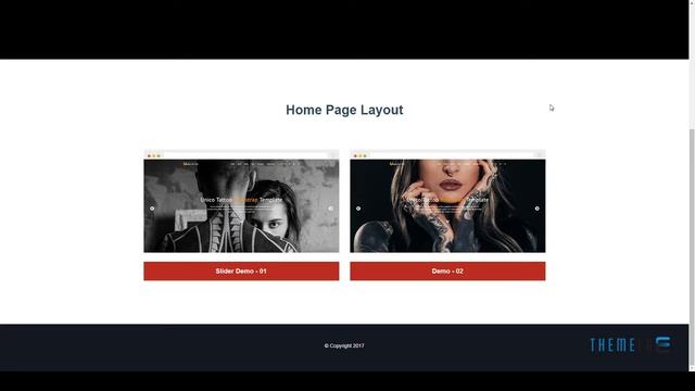 Unico tattoo - Multipurpose Responsive Bootstrap Landing page Templat смотреть онлайн