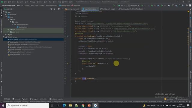 SOAP Web Service API POST Request || Android studio смотреть онлайн