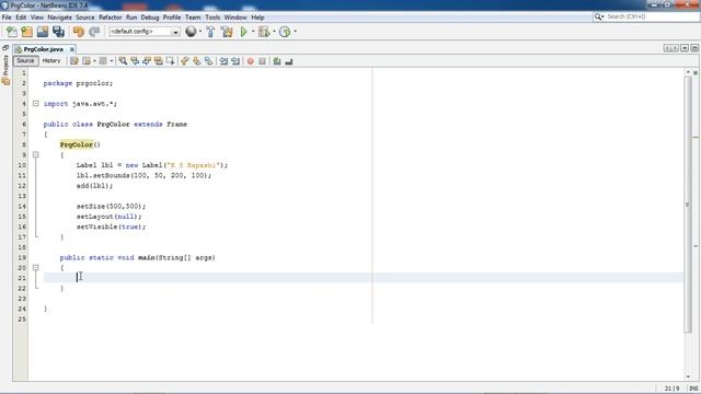 Which method is used to set color in Java? | Set Background Color | Set Foreground Color Of Control смотреть онлайн