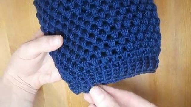 0 Как связать шапочку чулок за вечер, образец, определение размера смотреть онлайн