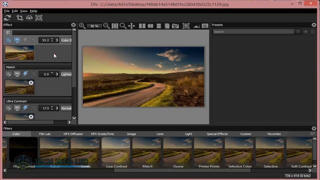 How to use Tiffen DFX v4 Digital Filter plug-in for Photoshop and Lightroom. смотреть онлайн