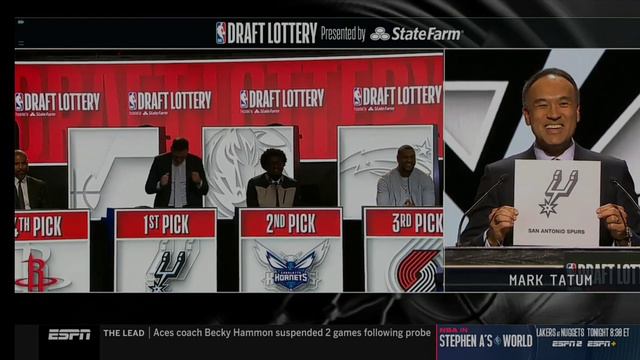 The San Antonio Spurs got Victor Wembanyama! Peter J. Holt going crazy! Nba lottery top 4 results смотреть онлайн