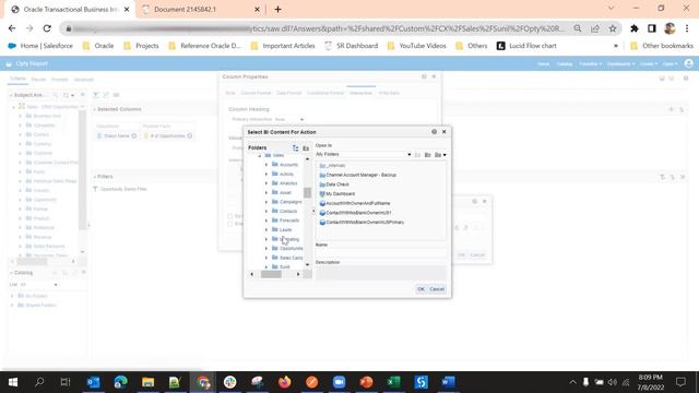 Adding Dynamic Interaction Links to BIA Reports and Saved Filters | OBIEE | Deeplinks | ReportLinks смотреть онлайн