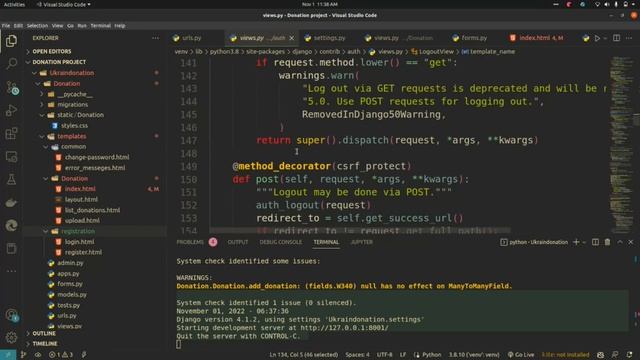 How to Logout with Django Classed Based Views || Python Django смотреть онлайн