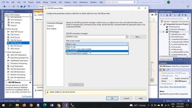 SSIS||Get Multiple text Files from SQL table using ADO Enumerator смотреть онлайн