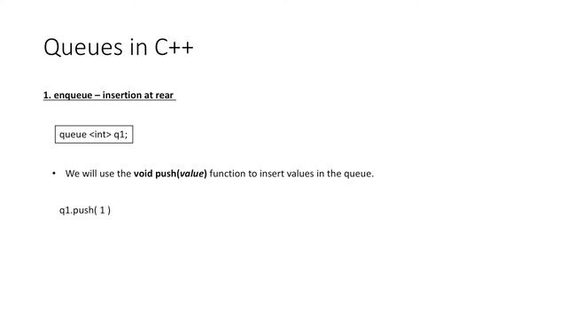 Queue Data Structure implementation in C++ смотреть онлайн