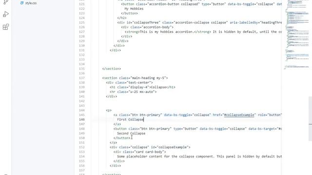 Bootstrap 5 Collapse Component || Topular Web смотреть онлайн