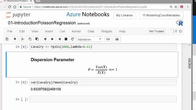 Poisson Regression with Rstats - The Dispersion Ratio смотреть онлайн