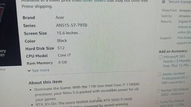 Acer Nitro 5 AN515 57 79TD Gaming Laptop !! Niaz Khalid смотреть онлайн