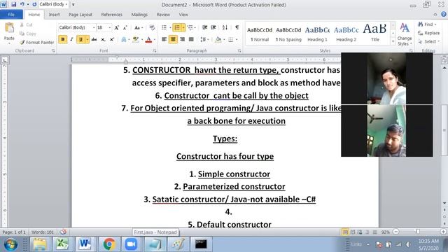 What is Constructor and it's importance in Java смотреть онлайн