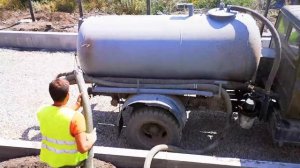 Откачка туалета в вагоне