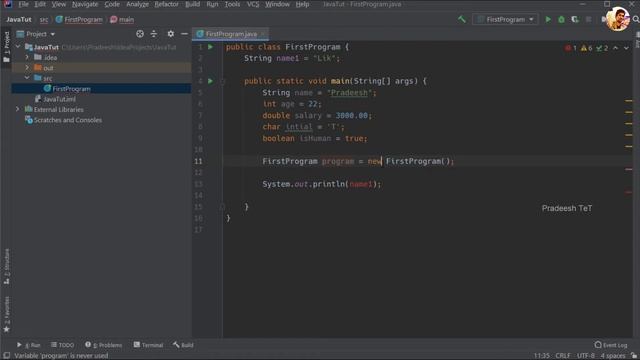 Different types of Variables - Local, Instance, Static variables in Java [Tamil] смотреть онлайн