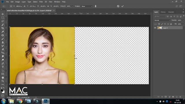 Belajar teknik Content-Aware Scale - PHOTOSHOP TUTORIAL смотреть онлайн