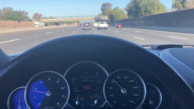 2010 Porsche Cayenne turbo 957 driving video смотреть онлайн