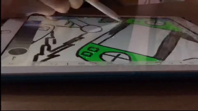 Video Game Doodle on IPad смотреть онлайн