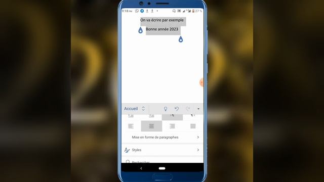comment utiliser Microsoft Word sur téléphone( smartphone, Android) смотреть онлайн