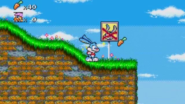 Let's Play Tiny Toon Adventures: Buster's Hidden Treasure #1 - Heal Bells смотреть онлайн