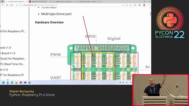 Python, Raspberry Pi a Grove - Štěpán Bechynský смотреть онлайн