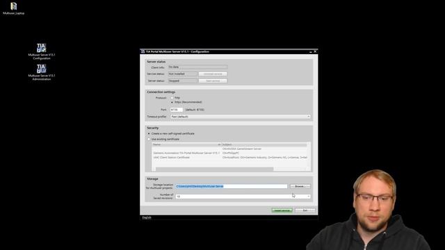 TIA Portal: Multiuser Projects Part 2 (Setting up a Multiuser Server) смотреть онлайн