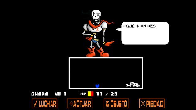 UNDERTALE Better Graphics Mod Ruta Natural #3 La Lucha Contra Papyrus смотреть онлайн