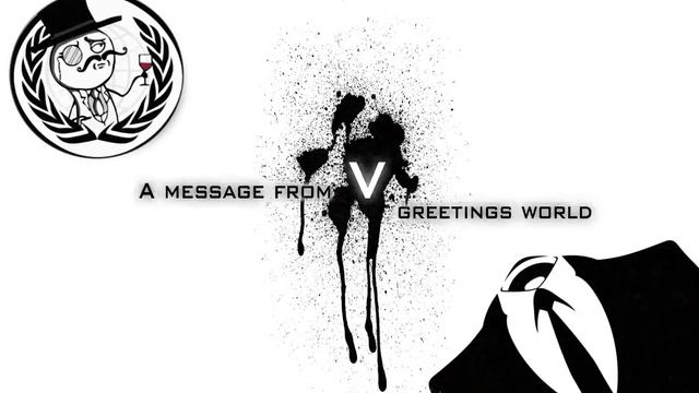 Anonymous - Letter from a V - Opearation V смотреть онлайн