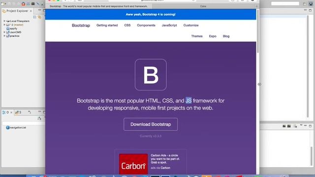 PHP5, HTML & CSS Web Project | Introducing Bootstrap Framewok | Part-34 смотреть онлайн