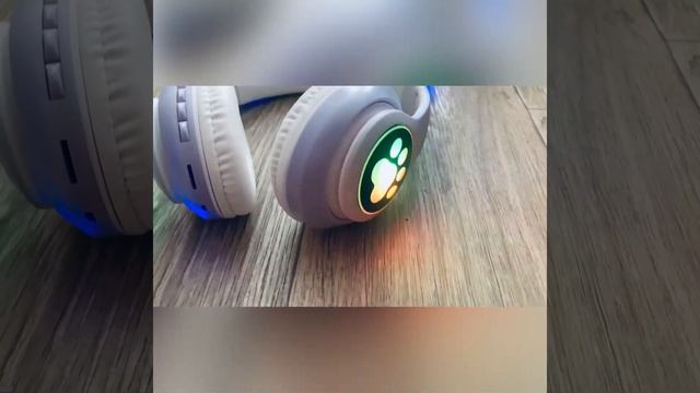 Наушники с кошачьими ушками STN-28 смотреть онлайн