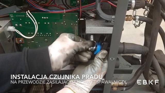 Montaż Modułu EBKF Fleet Manager W Spawarce Migatronic